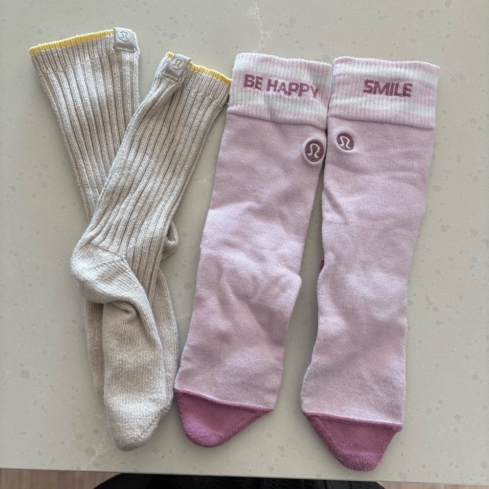 Lululemon Five Pairs of Socks